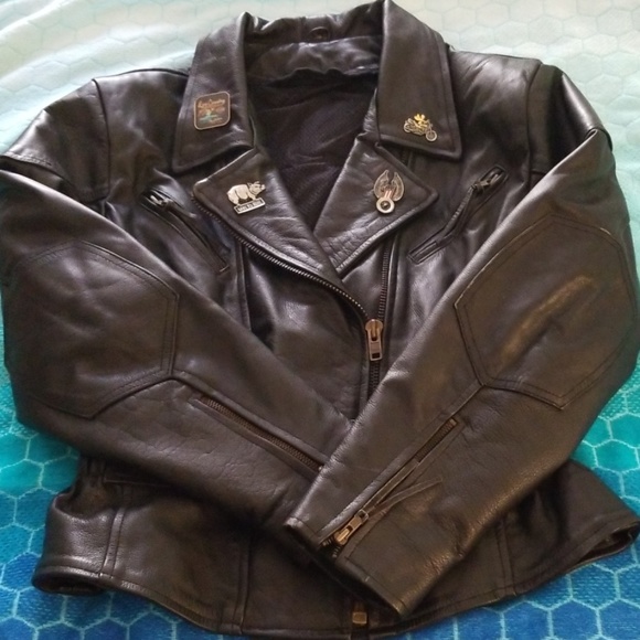 Ladies Riding Leather jacket - Picture 2 of 4